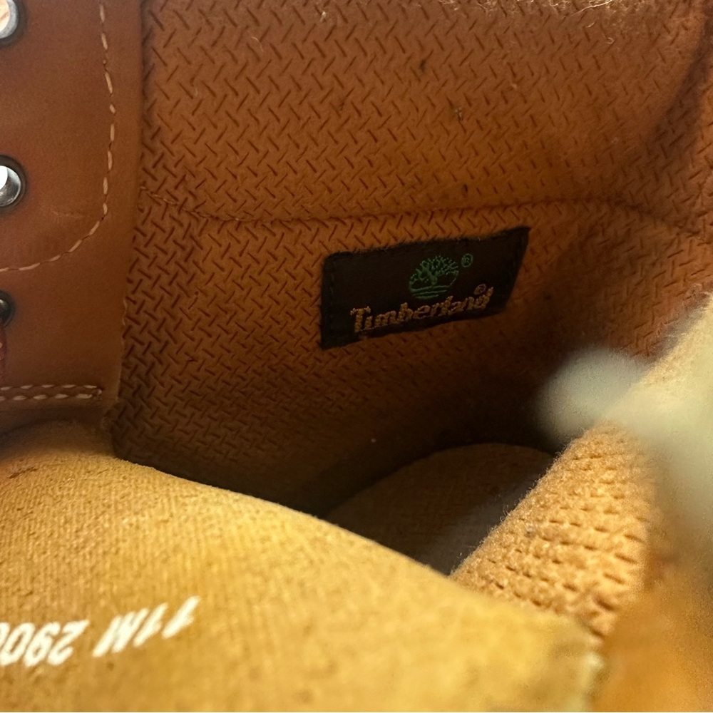 Timberland Wheat Leather Boots | Y2K Heritage Workwear Dadcore 11M - Picture 12 of 12